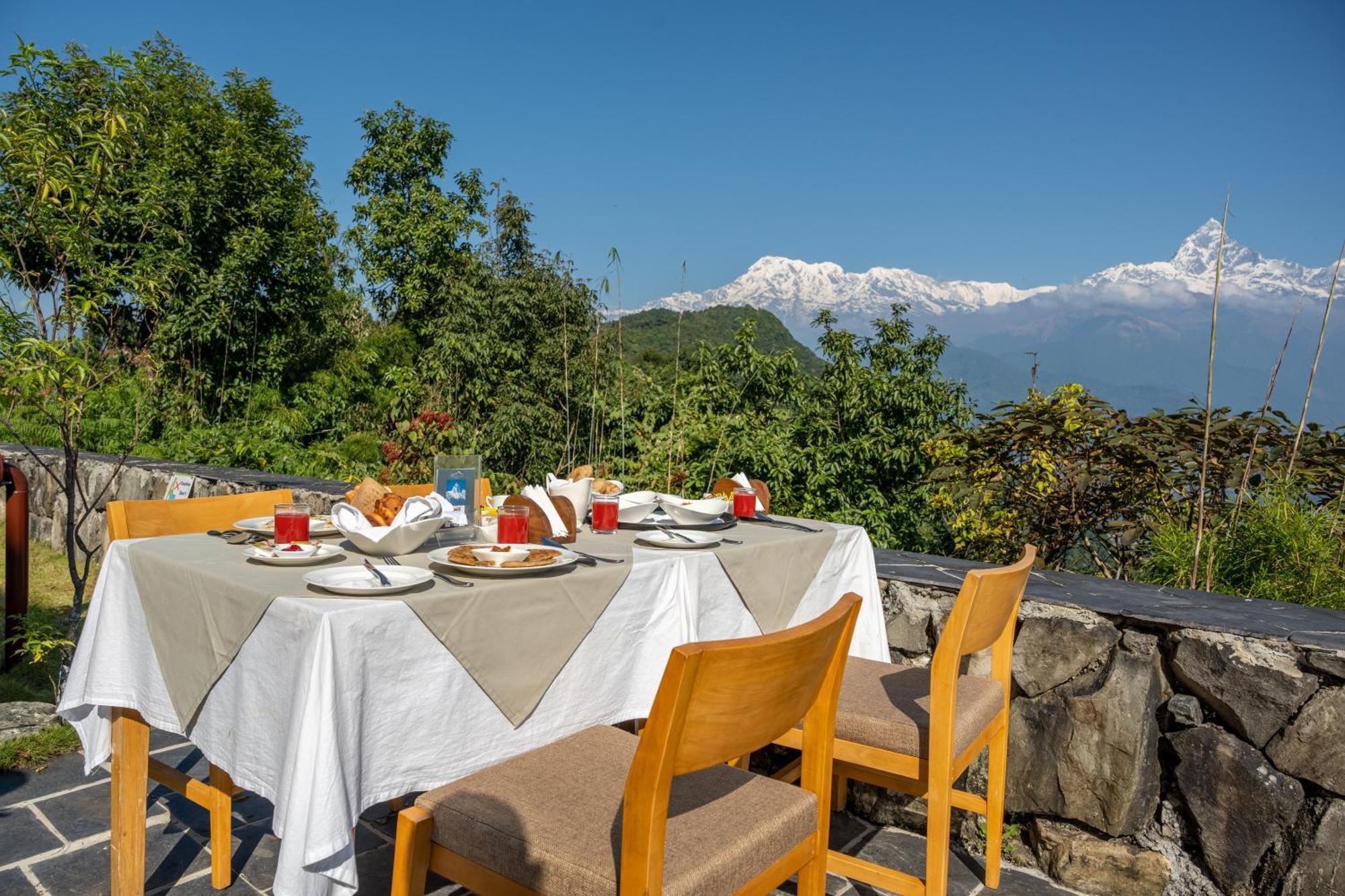 Hotel Annapurna View Sarangkot Pokhara Exterior foto