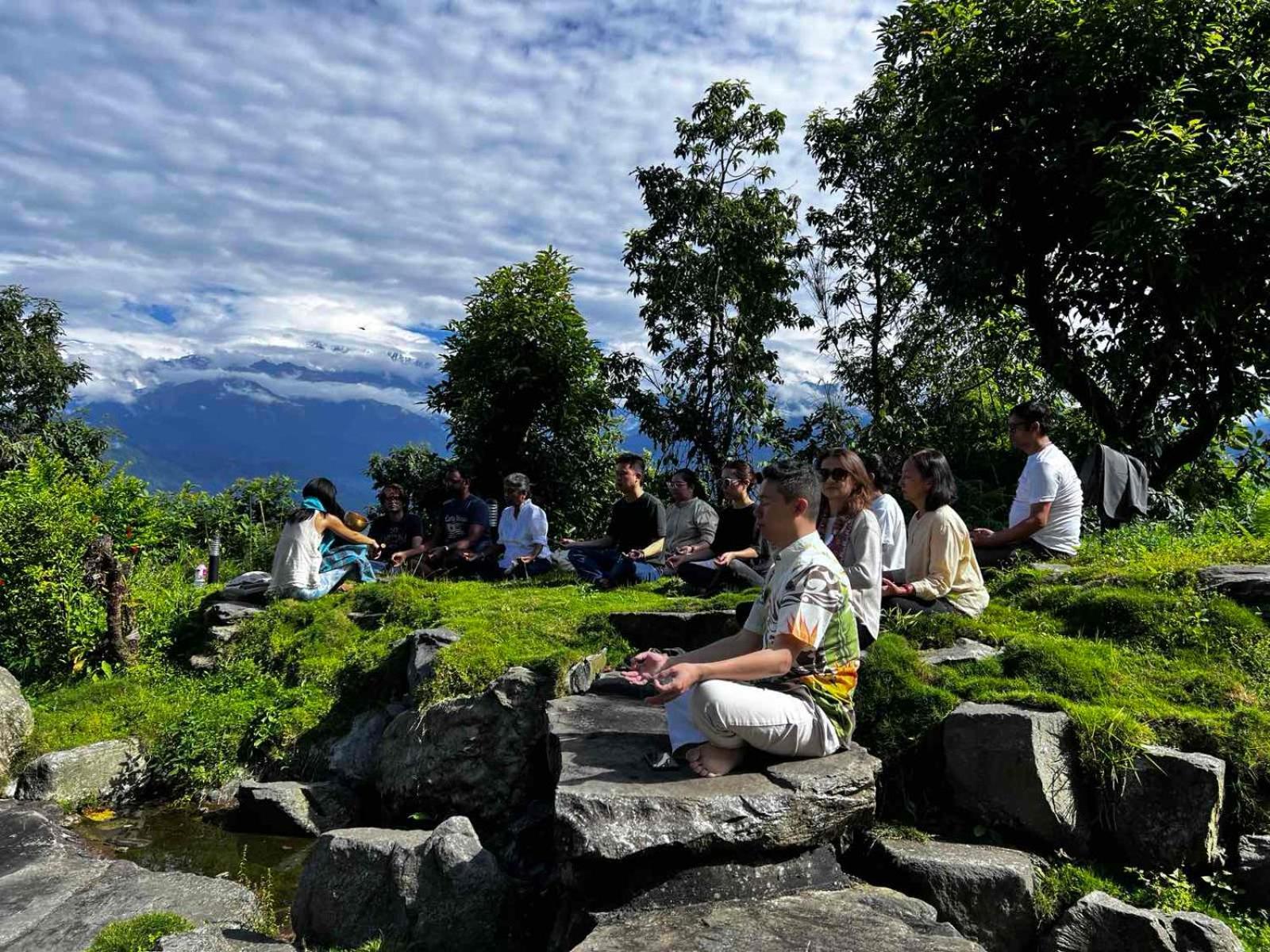 Hotel Annapurna View Sarangkot Pokhara Exterior foto